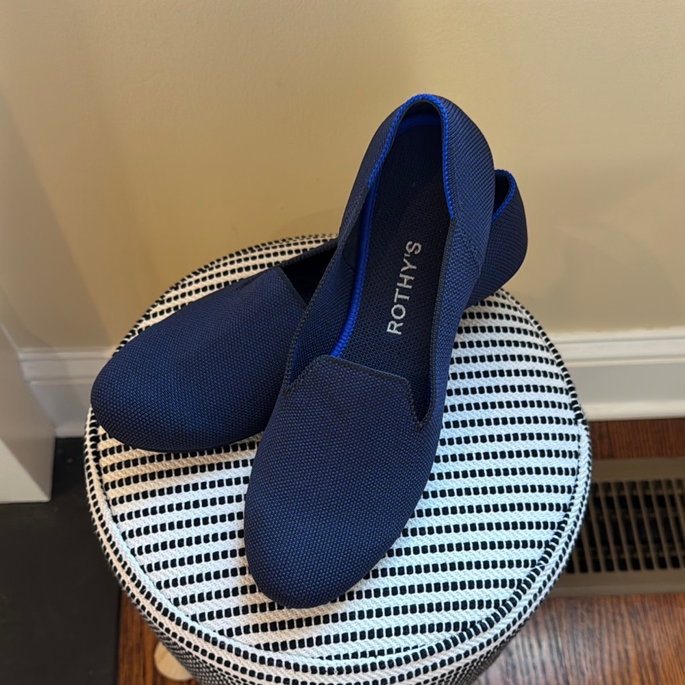 Rothy's Women's Blue Slip-On Shoes 8